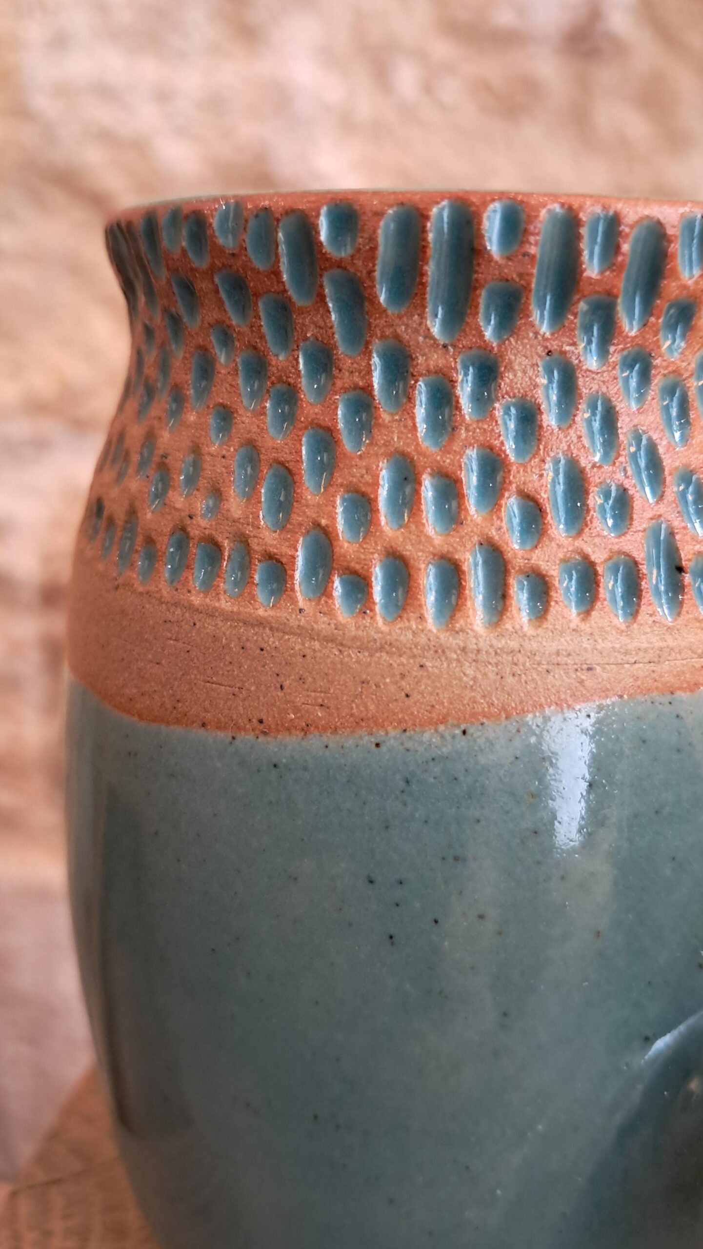 Détail du motif de la lota